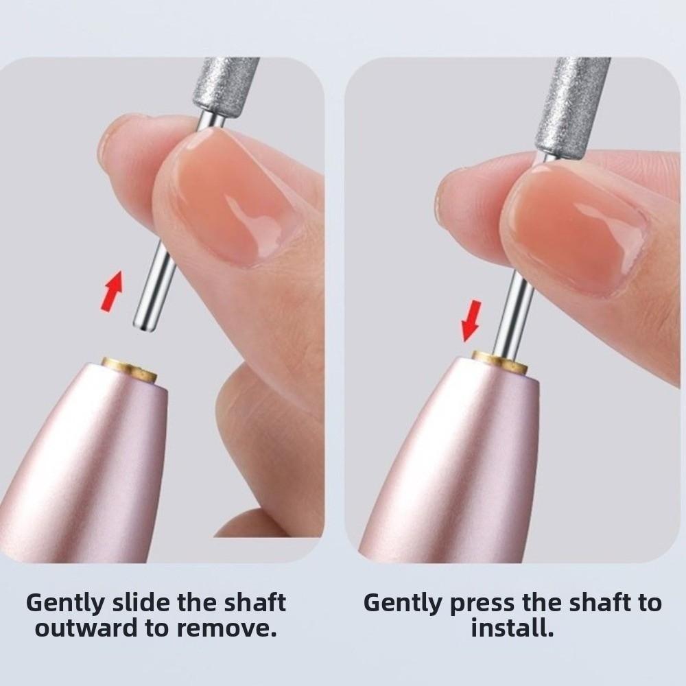 Cordless Electric Nail File Low Noise Electric Nail Sander Nail Polisher Manicure Accessory