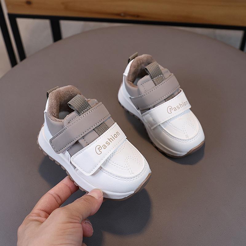 Kids' Comfy Sneakers - Soft, Breathable, and Flexible Shoes with Hook-and-loop Fastener Closure