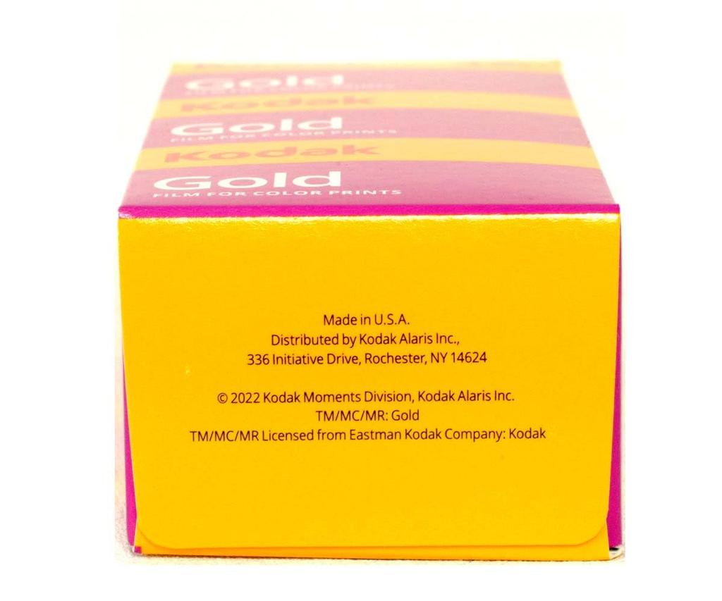 Kodak 1880806 Gold 200 Film, GB13536-H - Pack of 3 (Yellow/Purple) [Parallel Import]