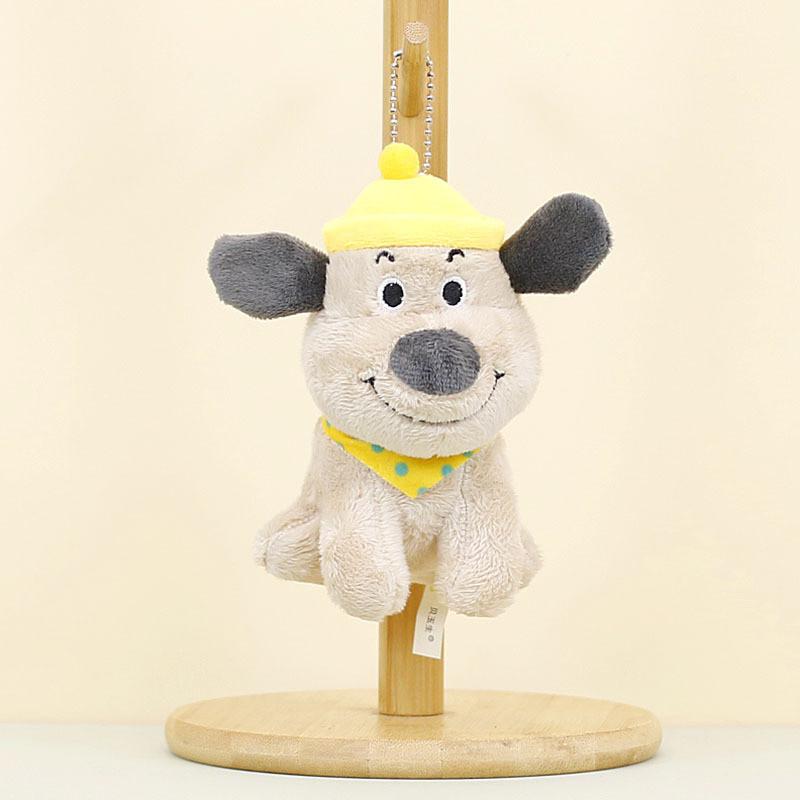 Adorable Plush Dog Keychain Stuffed Animal Cute Puppy Toy Wedding Favor Bag Charm
