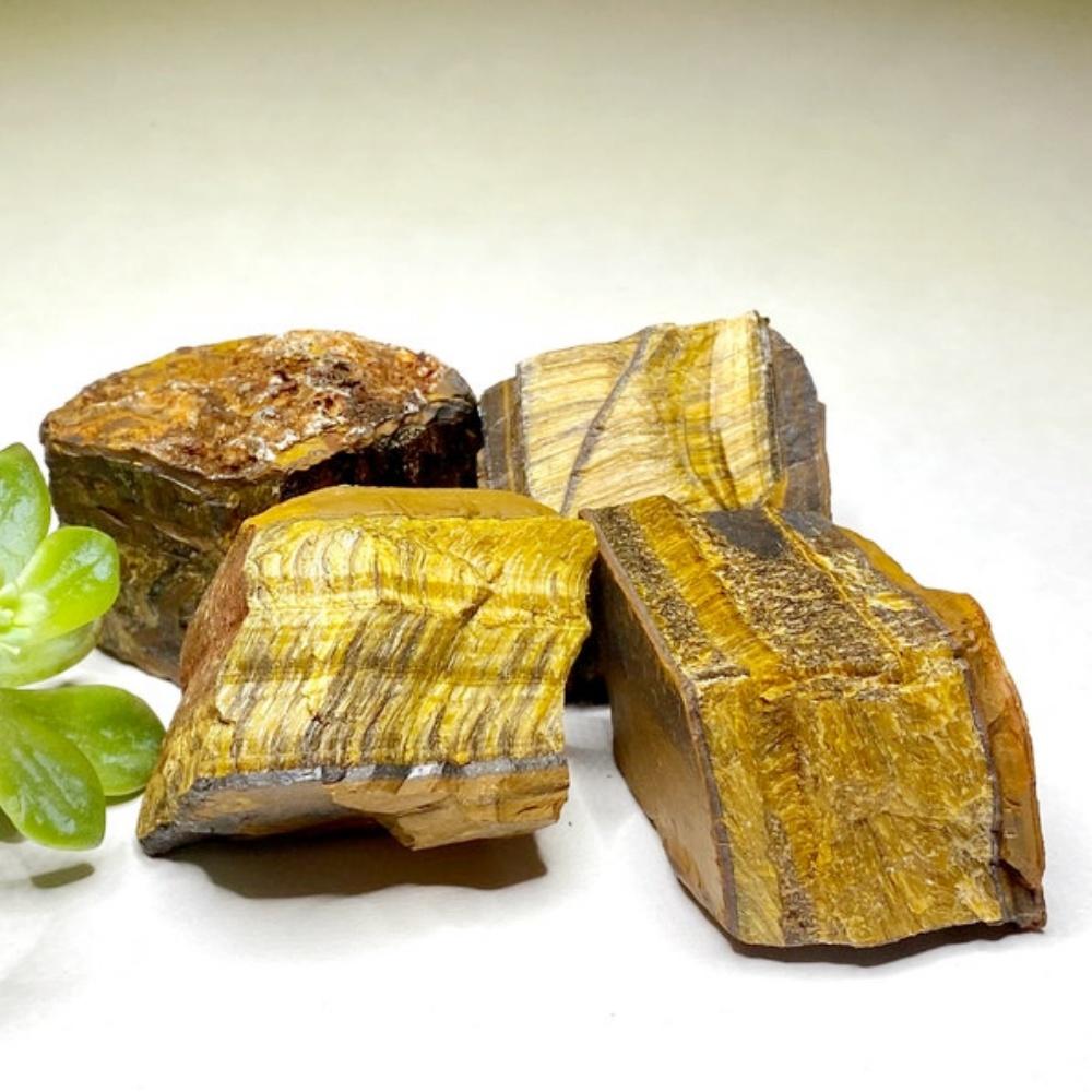 Natural Raw Stone Tiger'S Eye Stones Minerals Crystal for Home Decor & DIY Crafts Unscented Perfect for Crafting and Decoration
