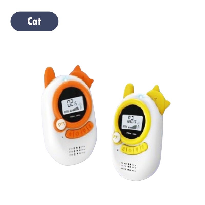 Walkie-Talkie Dzieci Cartoon Celular Ręczny Transceiver Podświetl Telefon Radio Interphone Mini Zabawki Talkie Walkie Chłopiec Dziewczyna Prezenty