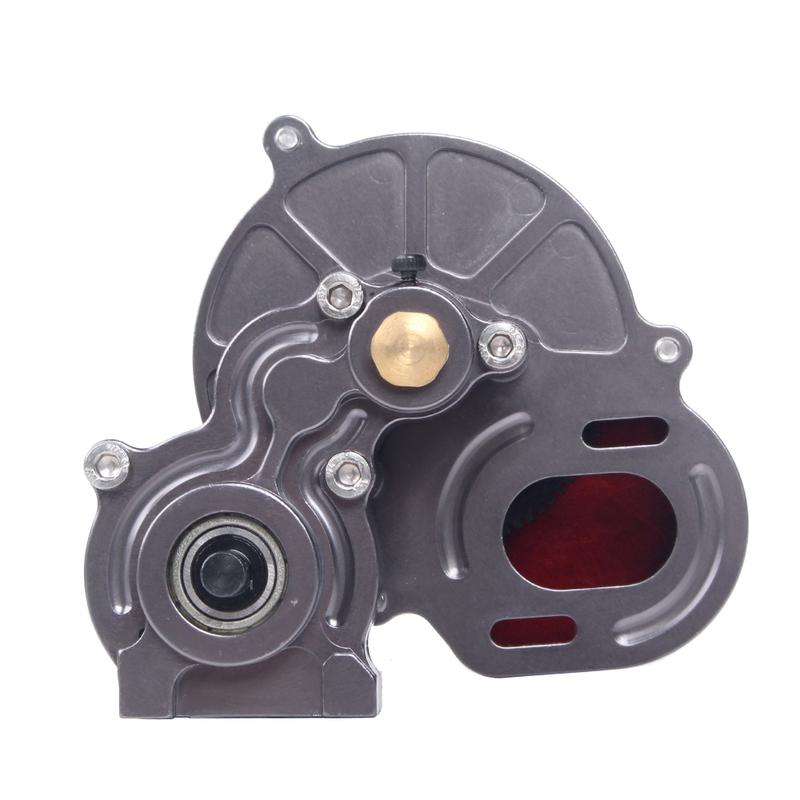 INJORA Complete Metal SCX10 Gearbox Transmission with Gear for 1/10 RC Crawler Car Axial SCX10 Upgrade Parts