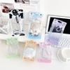 New Transparent Data Cable Storage Bag PVC Dustproof Dolls Storage Pouch Gift Colorful Dolls Outdoor Bag for 13cm Dolls