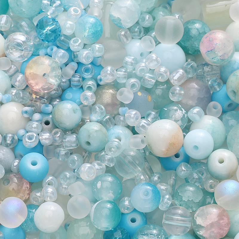 

Glass Mixed Beads Crystal Irregular Beads For Jewelry Making DIY Bracelet Necklace Findings Accessories 06