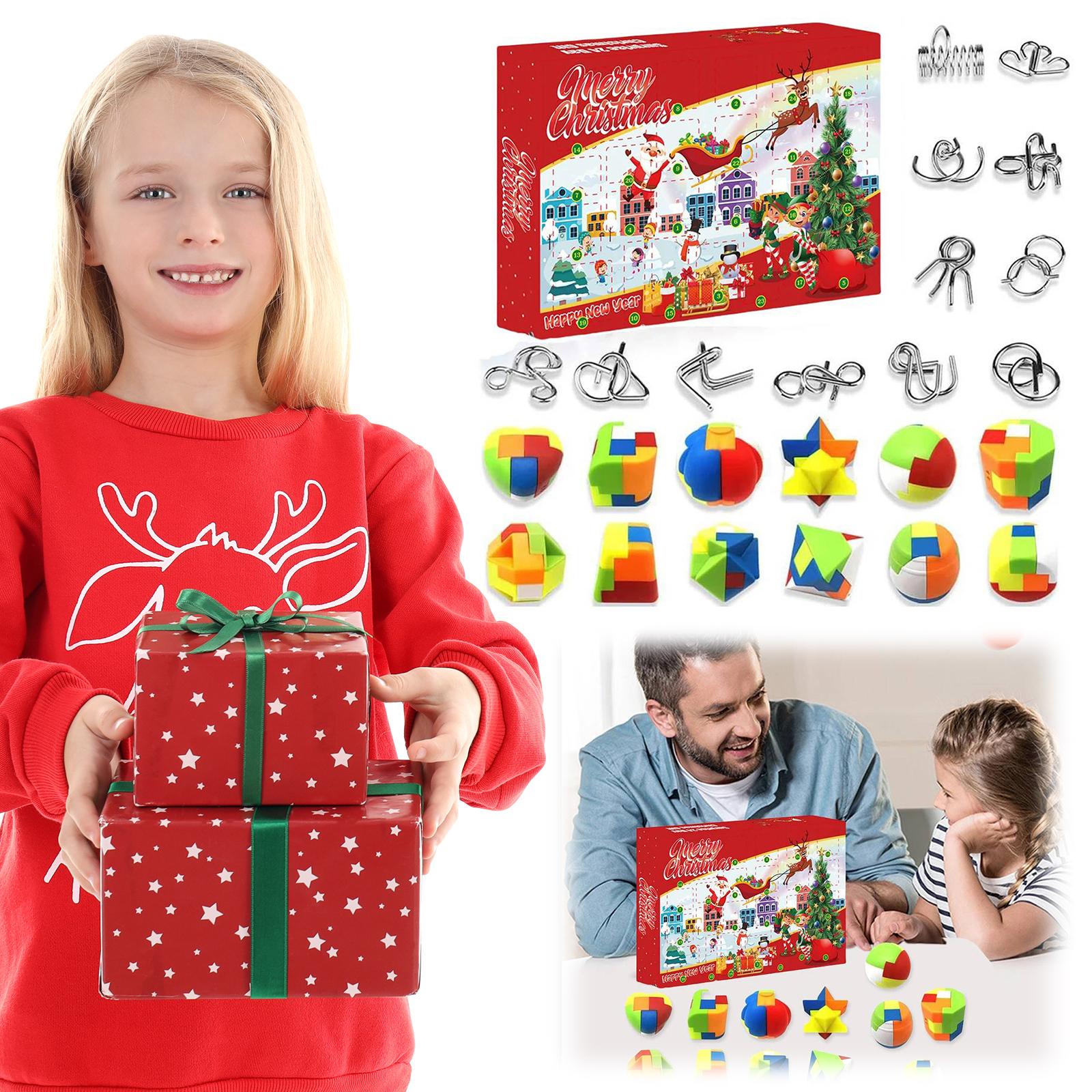 

Advent Calendar 2025 Kids Brain Teaser Puzzles Christmas Advent Calendar Holiday Countdown Calendar for Boys Girls Teens Adults China Mainland