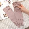 Anti-UV Women Sunscreen Gloves Thin Summer Driving Mittens Sun Protection Riding Gloves  Outdoor