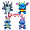 Morbido Peluche Giocattolo Bambola Lilo Stitch Regalo di Natale Compleanno per Bambini 25cm