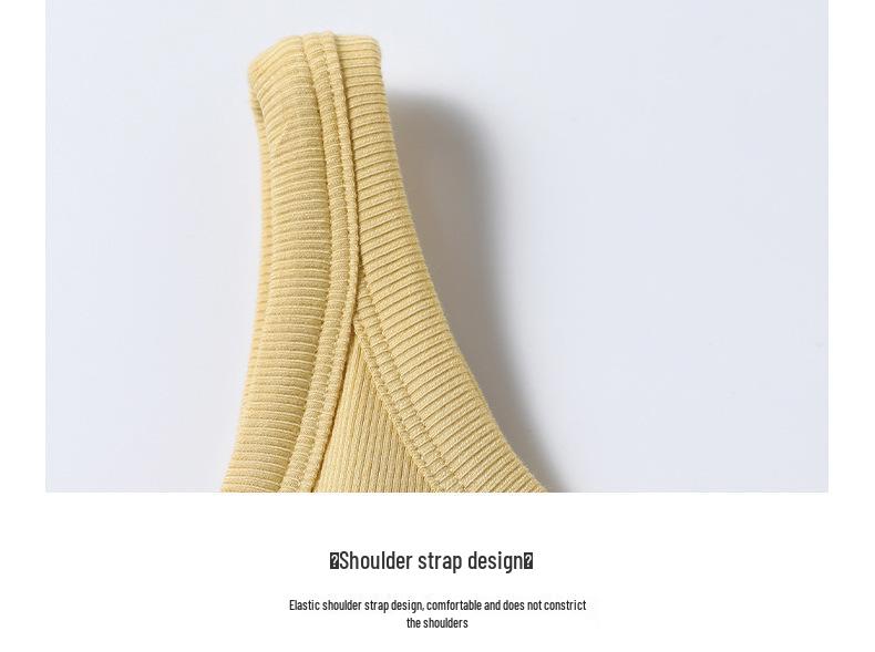 Versatile Modal Women's Tank Top with Built-In Bra & Padding - Perfect for Underwear or Outerwear