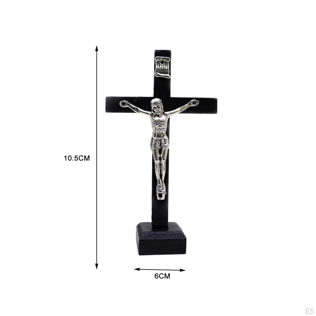 Crucifix Jesus Sculpture for Desktop or Hanging Decoration