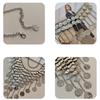 2000s Fringed Adjustable Waist Chain Bohemian Hip Belly Dance Jewelry For Women Stage Show Party And Vacation Outfit