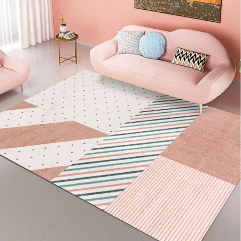 Modern Celebrity Bedroom/Living Room Carpet - Customizable Bedside or Sofa Floor Mat