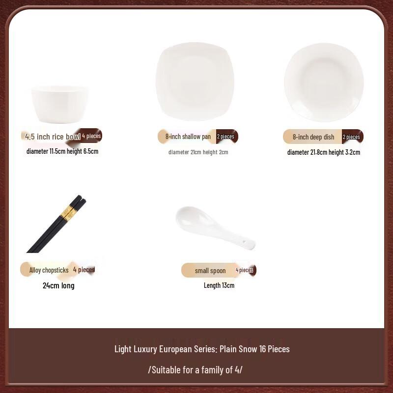 Modland Lanka Minimalist Underglaze Ceramic Dinnerware Set