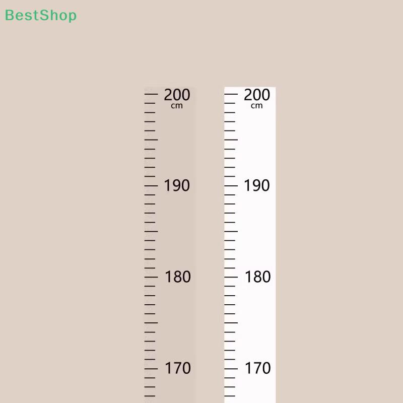 Height Measurement Wall Sticker 2 Meters Transparent Waterproof Children's Height Ruler Portable Sticker