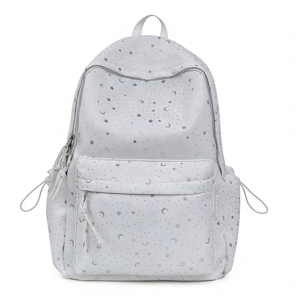 Schoolbag Japanese College Style, Large Capacity, High Value, Cute Stars, Junior High School Students, Schoolbags, Commuting Backpacks, Women