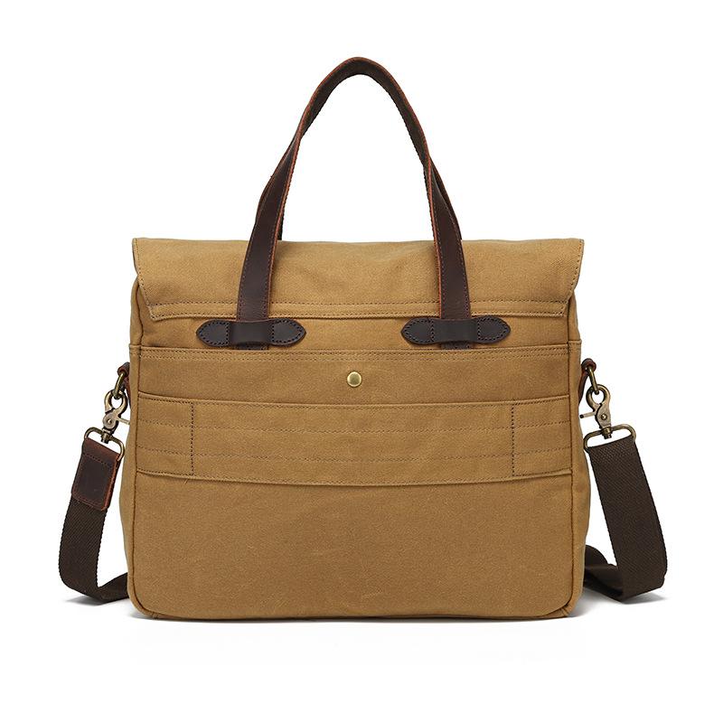 Tote Briefcase Camera Bag Men's One-shoulder Oblique Straddle Package Outside Travel Oblique Back Electric Head Canvas
