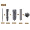 Flexible Dusting Brush With Microfiber Chenille Head Tight Corners Home Office Cleaning Tool