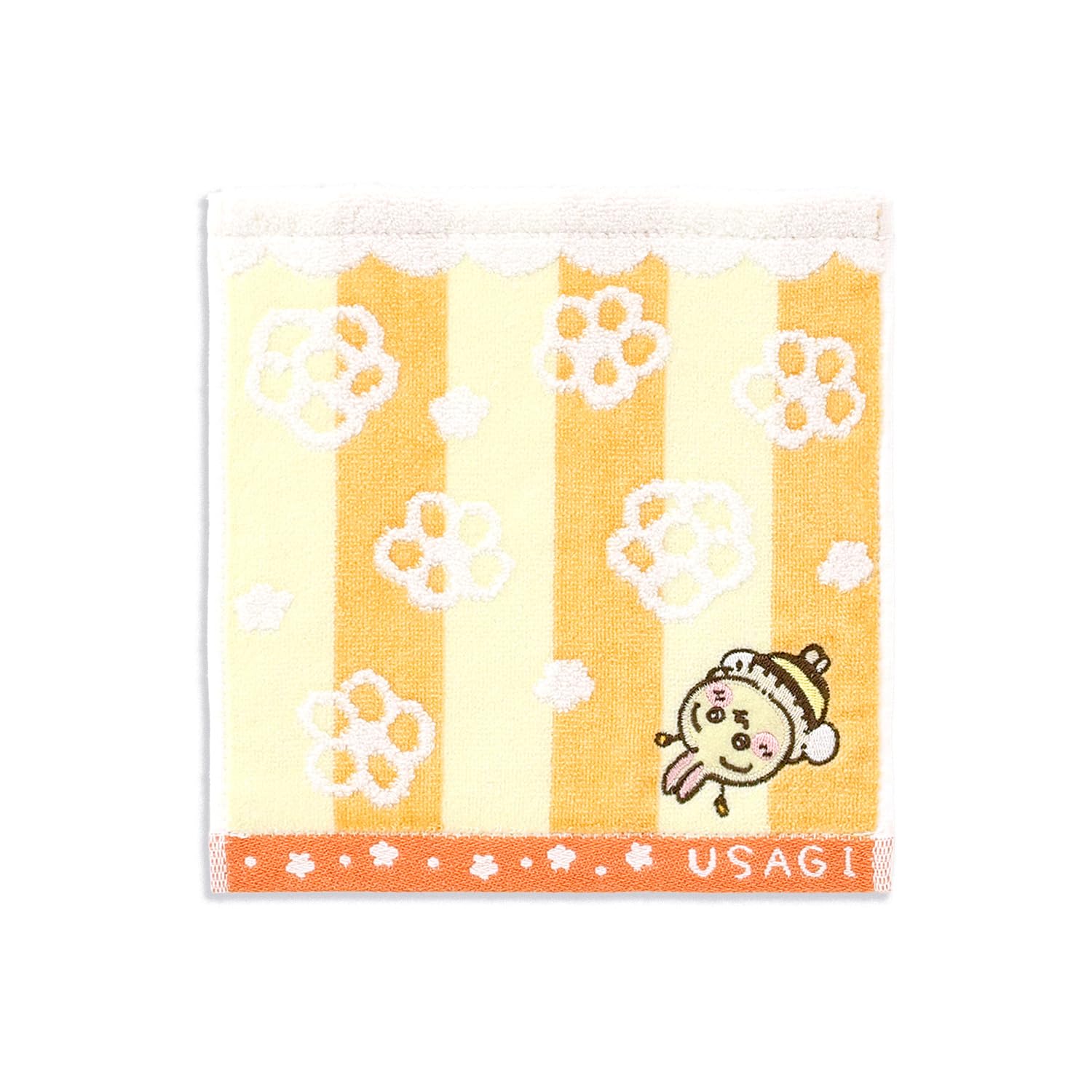 

Чиикава Пчела Полотенце Носовой платок [Все 3 вида] - Дизайн Haciware/Усаги/Цветок Чиикавы - Мягкий хлопок - 20x20см жёлтый