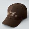 Avirex NUMBERING Military Baseball Cotton Cap 6-Panel Cap, Men's Low-Profile (JP, Alphabet, XL, Brown)