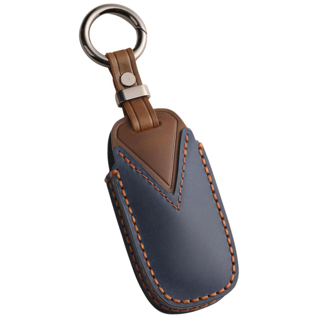 Genuine Leather Key Cover for New T33 Nissan Sakura Smart Key Nissan Ariya Kicks Latest Key Case [smasol] X-Trail Series, Case, e-Power (2024 Model),