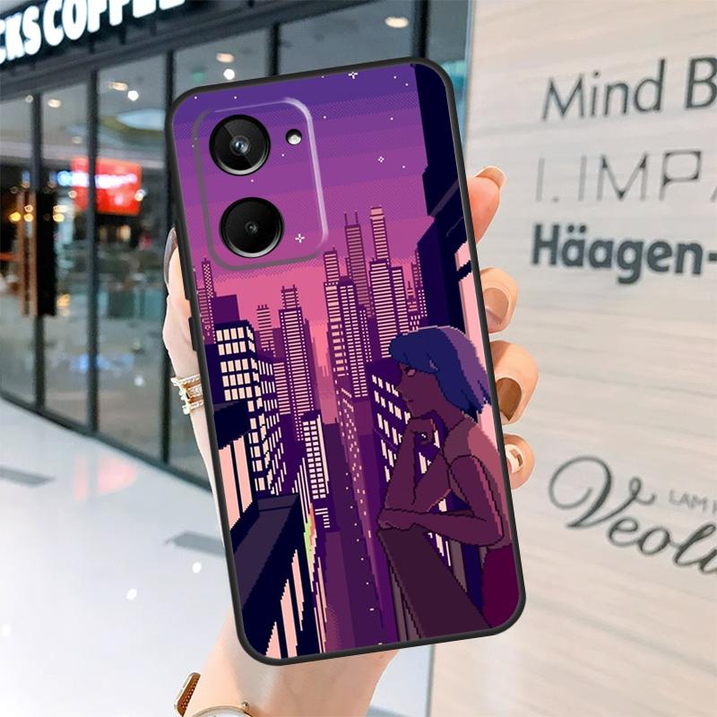 ART PIXEL AESTHETIC INDIE GEEK Case For Realme 15 13 12 10 11 14 Pro Plus GT6 GT7 C15 C35 C53 C55 C61 C63 C65 C67 C71 C75