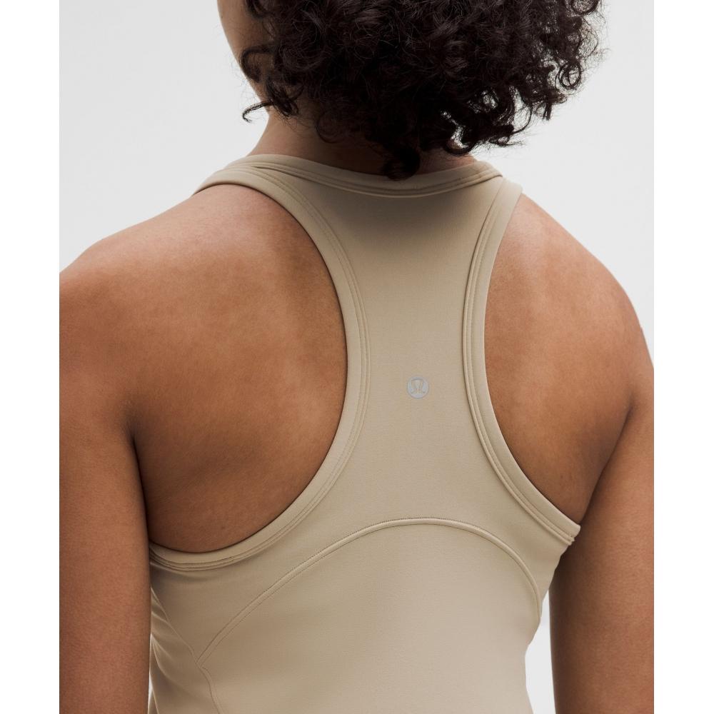 Lululemon Align  Waist Length Racerback Tank Top Sheer Oak