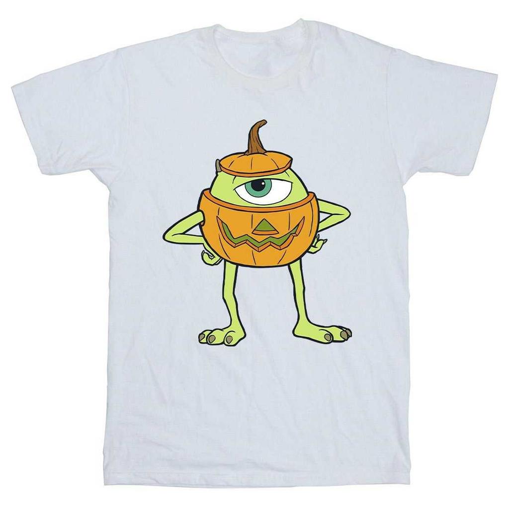 Monsters Inc Boys Mike Pumpkin Cotton Halloween T-Shirt
