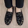 Herren Beliebte Bohnenschuhe Ein Fuß Faule Schuhe Vielseitig Atmungsaktiv Lässig Fahren Stoffschuhe Streetstyle Blumenmuster 2025