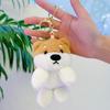 Husky Plush Dog Keychain - Cute Cartoon Puppy Bag Charm & Fashionable Doll