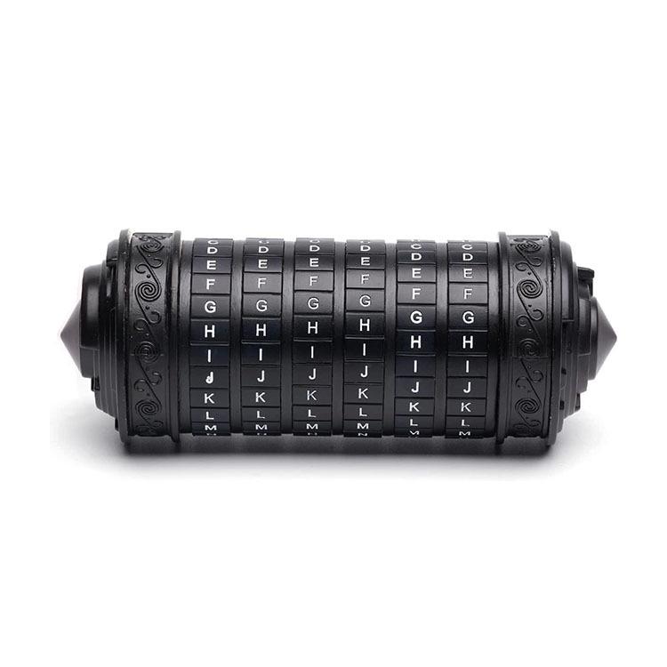 Da Vinci Code Cylinder Lock: Valentine's, Christmas, Birthday Decryption Gift