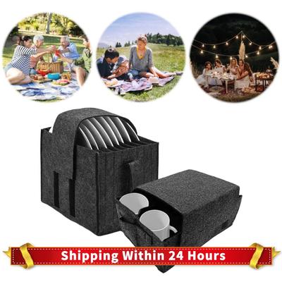 2 Stück Wohnwagen Tellerhalter mit Fächern Wohnwagen Teller- und Tassenhalter Set mit Becherhalter für Camping Wohnmobil Wohnwagen Küche