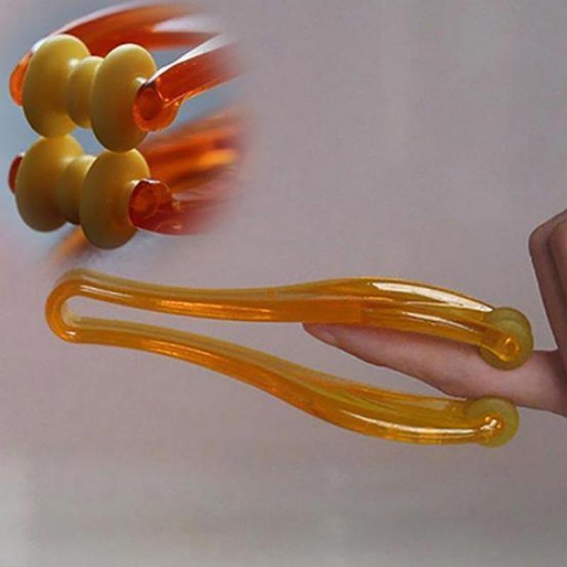Finger Joint Hand Massager 2-Rollers Handheld Massager Blood Circulation Tool