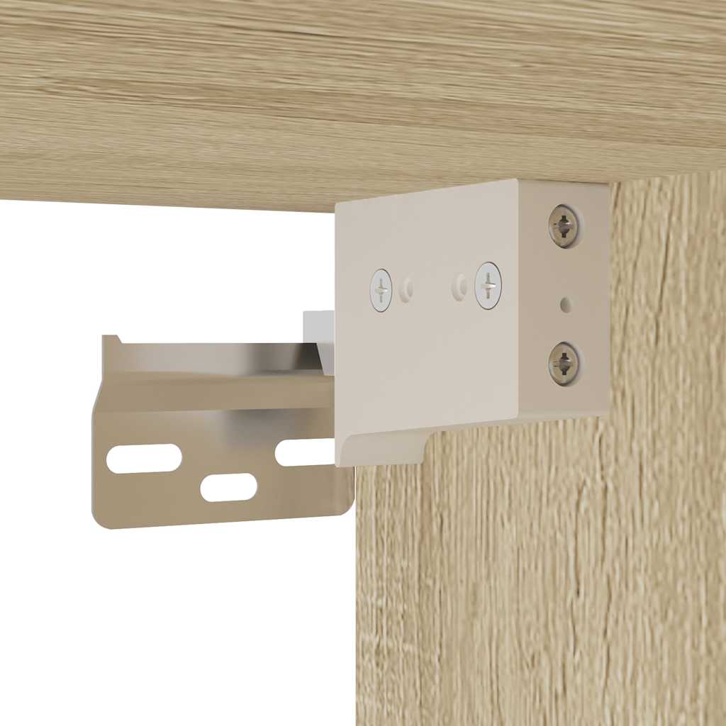 High Cabinet Sonoma Oak 70 x 42.5 x 225 cm Particleboard