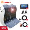 Panou Solar - Dokio - 200W - Semiflexibil - Monocristalin - 18V/16V