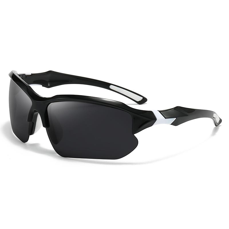 

New Sports Half-frame Polarized Sunglasses For Men Cycling, Running, Fishing, Sunglasses, Lightweight Goggles 3247