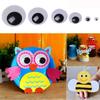 30/100pcs/bag Black&White Dolls Activity Eyes Plastic Kindergarten Handmade Dolls Eyes