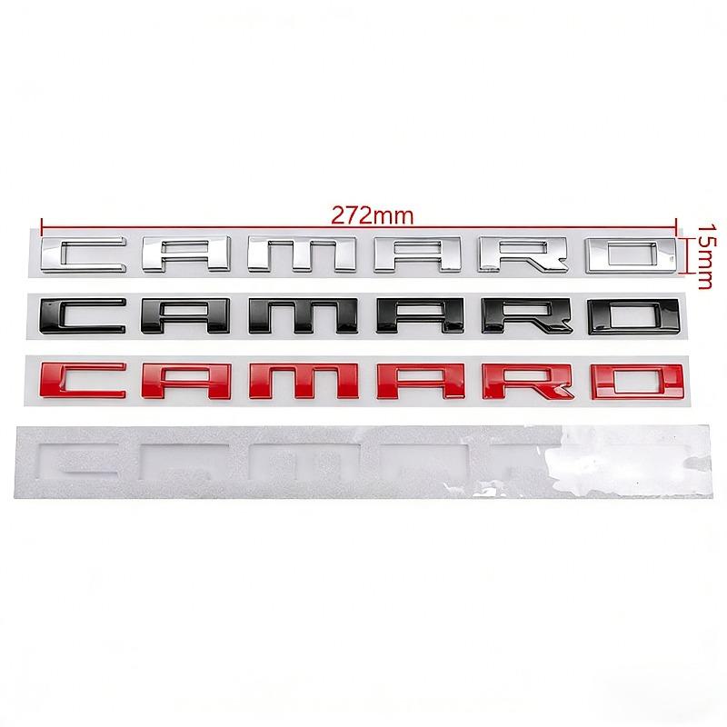 CAMARO Side Label Fender Board English Letter Car Logo Modified Tail Label Car Sticker