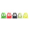 1/2Pcs Portable Silicone Fishing Rod Holder For Various Fishing Pole Fastener Binding Clip Tight Fishing Accessories