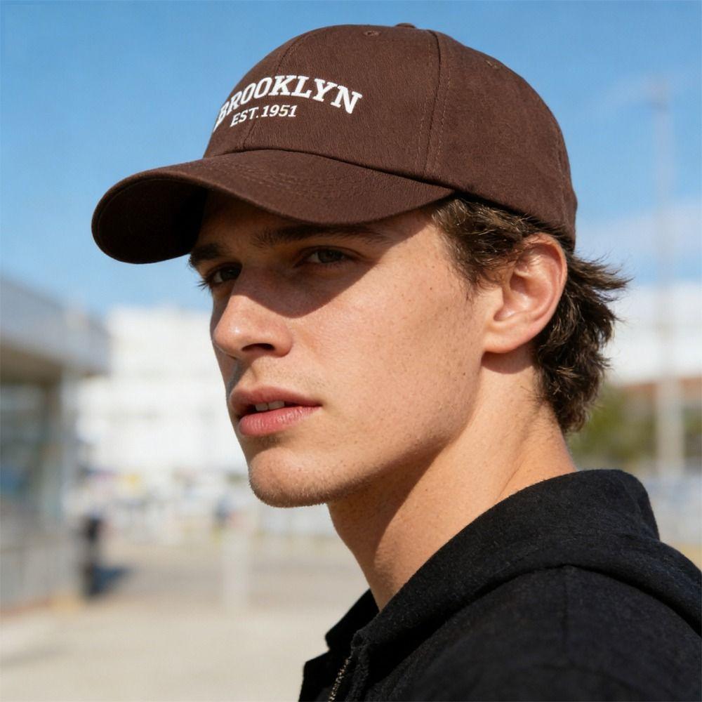 Letter Embroidered Baseball Cap High Quality Sunscreen Hat Creative Snapback Hat  Daily Wear