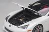 AUTOart 1/18 Scale Lexus LFA (Whitest White/Black Carbon Fiber) Finished Product