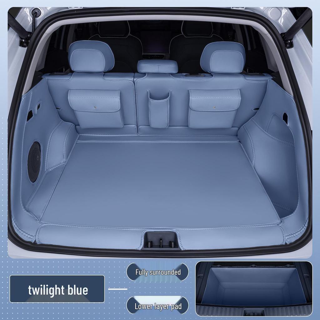 Full Coverage Trunk Mat for Geely Galaxy E5 - Model 24 Car Modification Decoration