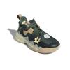 Adidas Harden Vol. 6 J Green Oxide Monogram Kids Sneakers Almost-Yellow Linen-Green GV7058