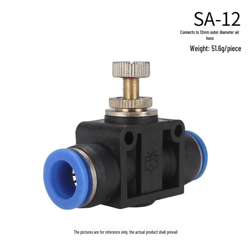 High-Pressure PE Tee & Reducer Pneumatic Quick-Fit Fittings for Air Pipe
