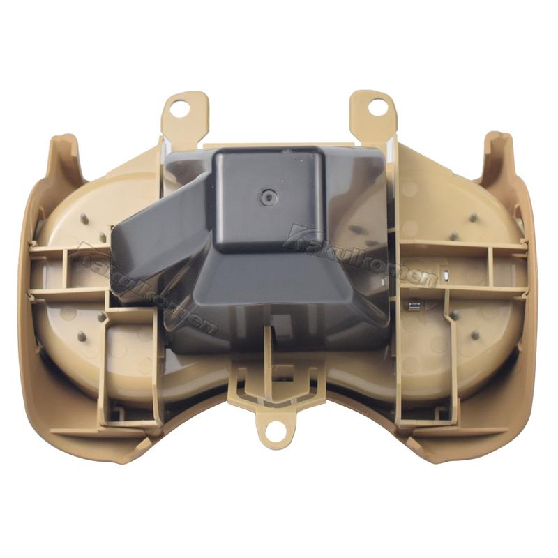 Porta-copos de carro para Mercedes Benz W219 C219 CLS500 CLS63 2006-2011 Suporte duplo para garrafa de bebida 21968004149051 Preto Bege