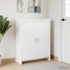 Shoe Cabinet with Storage White 73.5 X 36 X 92 Cm Engineered Wood