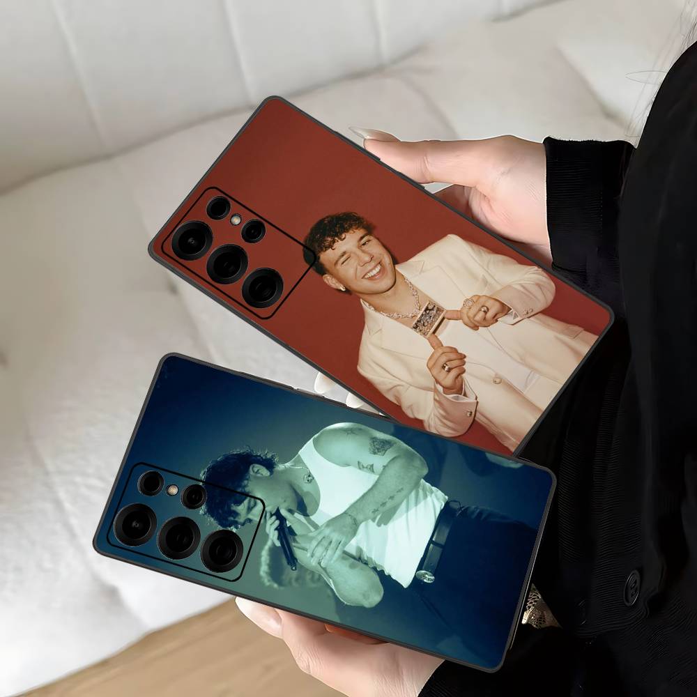 1PC Popular Singer Q-Quevedo Phone Case For Samsung S 24 Fe 25 Ultra Plus 20 Lite 21 30 22 23 24 22 Ultra 5G Fundas