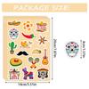 Mexican Party Stickers & Tags - Luggage, Notebook, DIY Cartoon Graffiti Decoration Stickers, Home Decoration