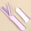 Portable Travel Folding 2-in-1 Brush Anti-static Styling Comb Professional Hair Styling Tool Special For Real Hair Wigs