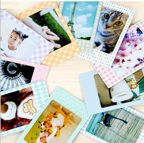 Creative Journal Decoration Stickers: Exquisite Photo Frame & Polaroid Instax Stickers