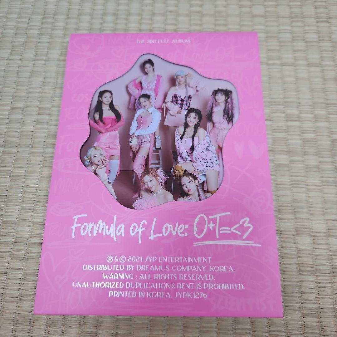 

[USED] TWICE Formula of Love: O+T= 3 CD